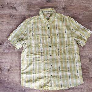 CARBON 2 COBLAT TROPICAL VIBES SHORT SLEEVE SHIRT MEN LARGE 008741 STYLE#133395